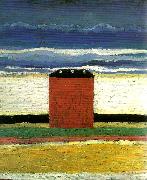 Kazimir Malevich, red house